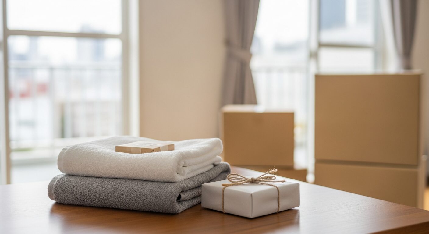 手土産に選びやすい実用品のイメージ