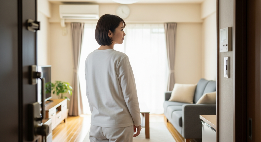 引越しの挨拶に行くか迷う一人暮らしの女性